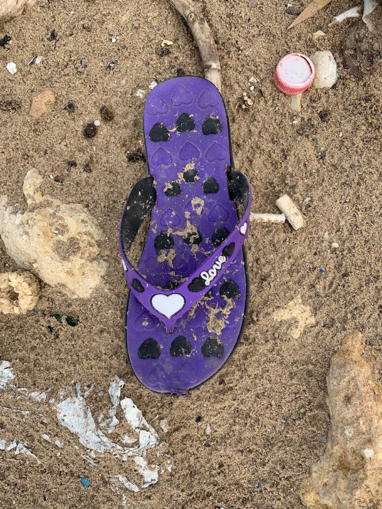 Mahmoud Chatah: purple flip flop
